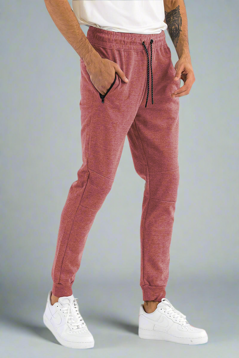 HEATHERED COTTON SWEATS