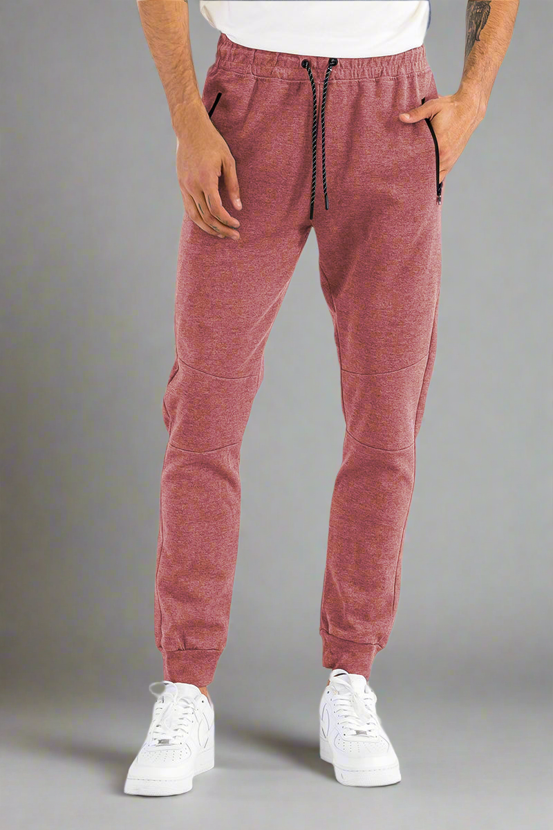 HEATHERED COTTON SWEATS